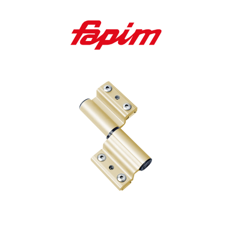 Fapim Monza 2-wing hinge in contrasting gold art. 5672
