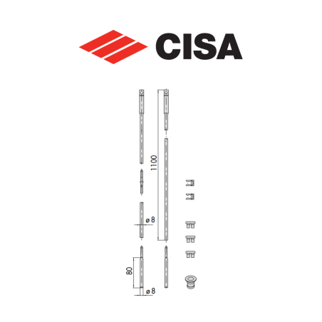 Extensions for additional locks Cisa item 0644110