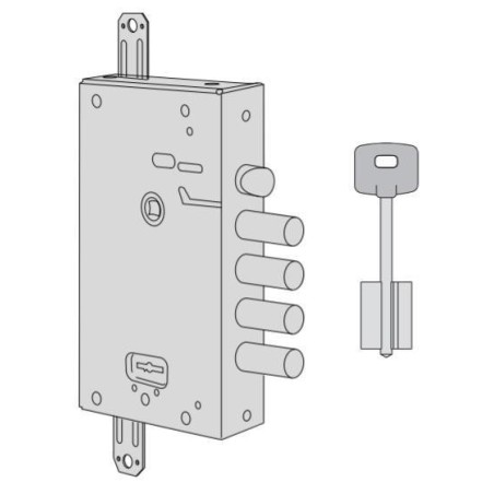 Cisa double bit lock entry 64 series 57515-25