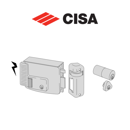 Cisa electric lock entry 60 Left series 11731-60-2