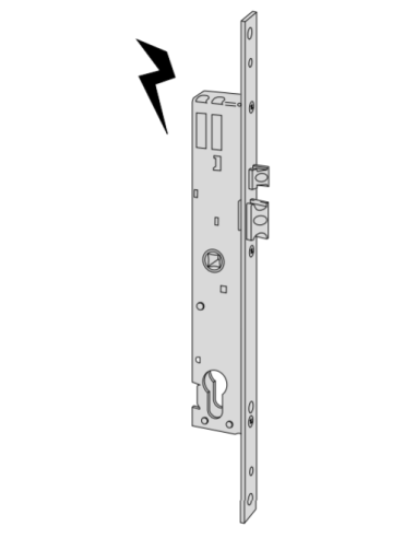 Cisa electric cylinder lock entry 35 series 16205-35
