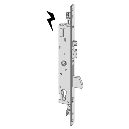Cisa electric swing bolt lock entry 25 series 16225-25