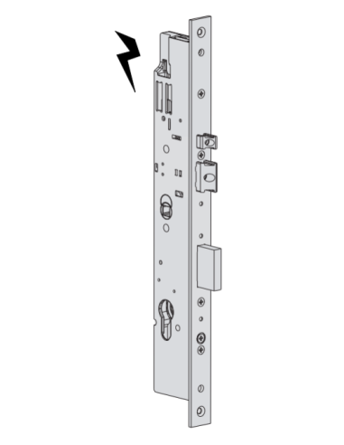 Cisa Multitop Pro electric cylinder lock entry 40 series 19225-40