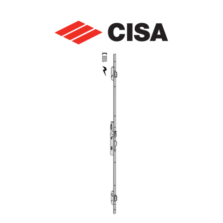 Cisa Multitop Pro multi-point electric lock with entry 25 frontal U-shaped series 19426-25