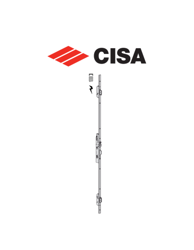 Cisa Multitop Pro multi-point electric lock with entry 30 front U-shaped series 19426-30