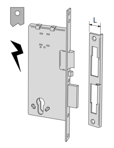 Cisa electric cylinder lock entry 40 series 12011-40