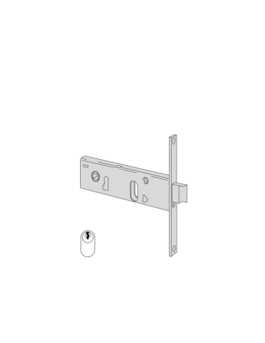 Cisa mechanical cylinder lock entry 80 series 44151-80