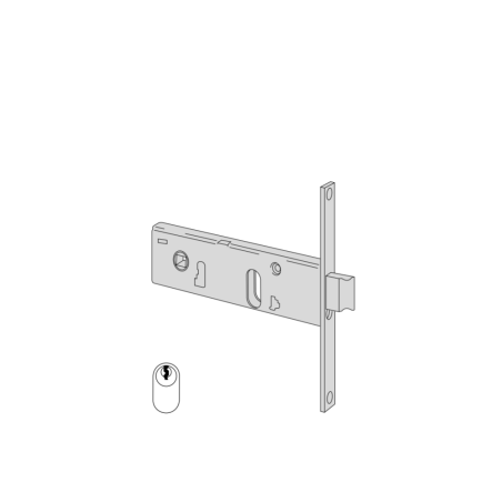 Cisa mechanical cylinder lock entry 80 series 44152-80