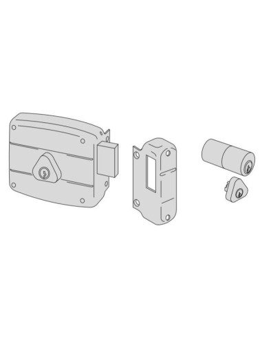 Cisa mechanical cylinder lock entry 70 Left series 50141-70-2