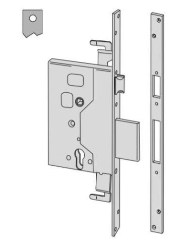 Cisa mechanical cylinder lock entry 60 series 56255-60