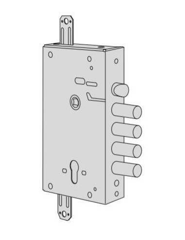 Cisa Revolution mechanical lock entry 64 series 56515-28