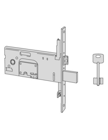 Cisa double bit mechanical lock entry 90 series 57357-90