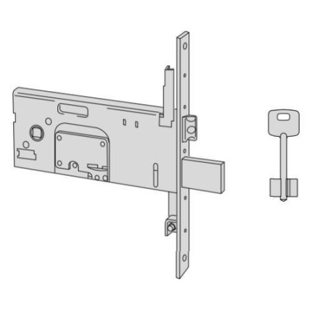 Cisa double bit mechanical lock entry 90 series 57357-90