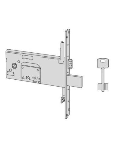 Cisa double bit mechanical lock entry 90 series 57358-90