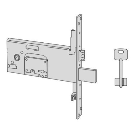 Cisa double bit mechanical lock entry 90 series 57358-90