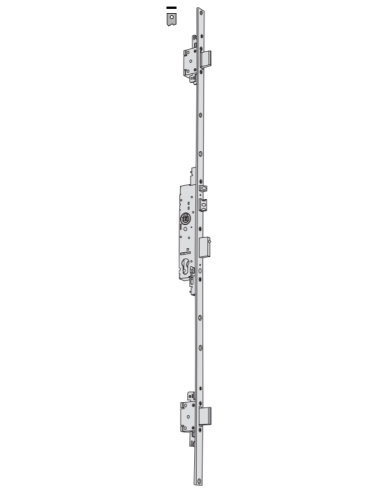 Cisa SikurExit multipoint lock entry 35 flat front series 43725-35