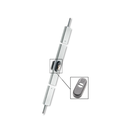 Mottura vertical band lock height 2.5 m White art. 32.592