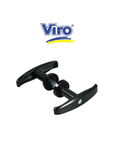 Doppia maniglia per porte basculanti Viro art. 8217.0600