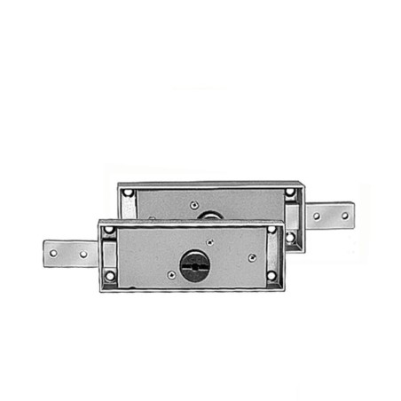Double-bit lock coupled for shutters Potent art. 1625