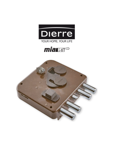 Atra Dierre Right triple double-bit lock item SER3121 2DA