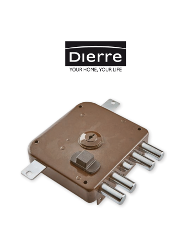 Triple lock with pump cylinder Atra Dierre Right art. SER312160 91DG