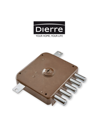 Serratura triplice con cilindro a pompa Atra Dierre Destra art. SER302160 9DG