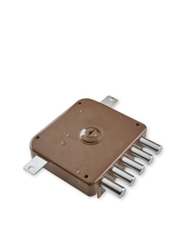 Serratura triplice con cilindro a pompa Atra Dierre Destra art. SER302160 9DG