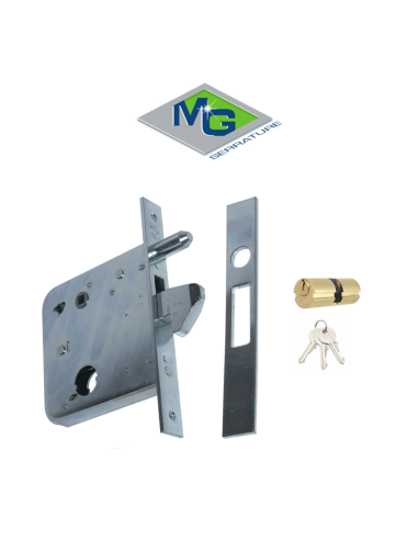 Serratura per cancelli scorrevoli MG entrata 81 art. 574810