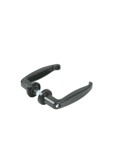 Iron door handle with screw Comunello 25/35 mm art. 210