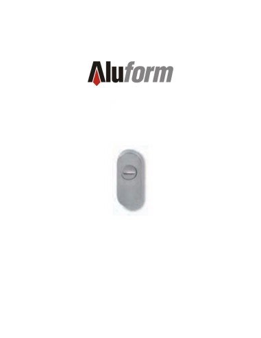 A 576 Aluform bocchetta ottone cromo satinato per porte