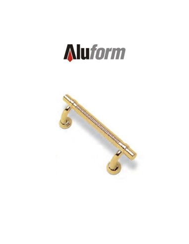 A 417 Aluform maniglione ottone oro PVD per porte