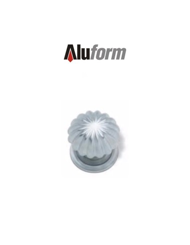 A 530 Aluform fixed knob brass satin chrome for doors