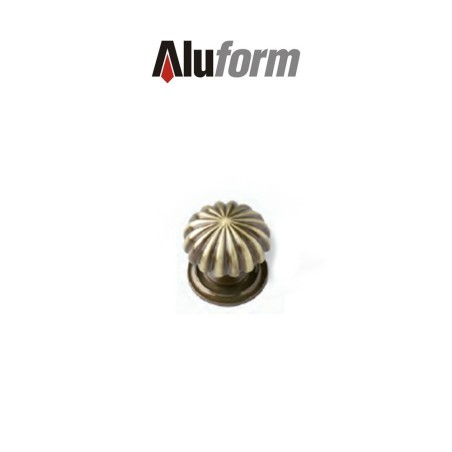 A 330 Aluform classic brass fixed door knob