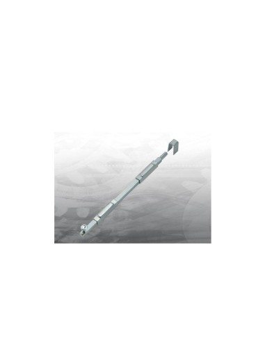 Galvanized vertical bolt with round tip Combi Arialdo 130 mm art. 206