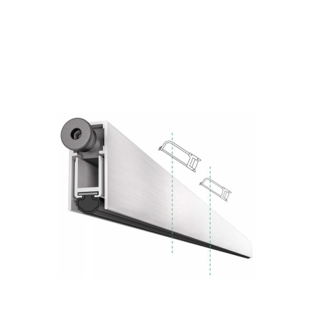 CCE One Size Draught Excluder Removable Draught Excluder Seal 13 × 28 mm Length 1230 mm