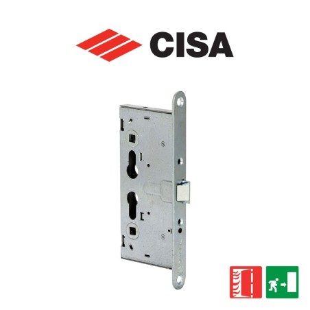 Cylinder panic lock for fire and panic doors Cisa Mito Panic entry 65 series 43110-65