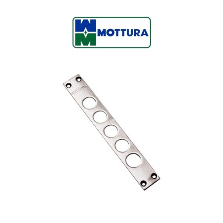 Strike plate for Mottura locks, 28 mm centre distance, item 94.240F