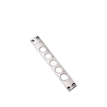 Strike plate for Mottura locks, 28 mm centre distance, item 94.240F