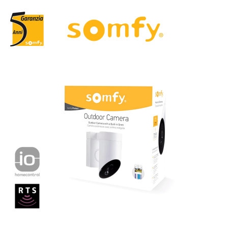 Somfy OUTDOOR CAMERA White Outdoor Camera