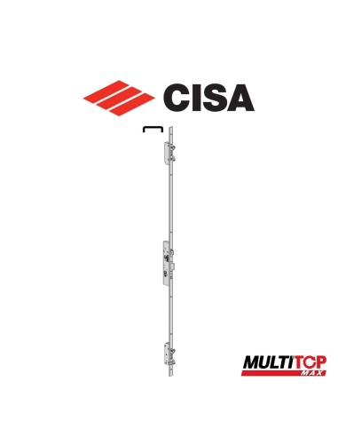 Serratura meccanica multipunto Cisa Multitop Max entrata 35 frontale a U serie 49656-35