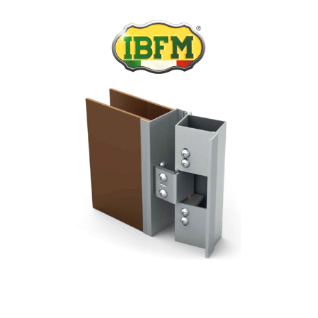 3D concealed hinge for armored doors art. 754/VAFO