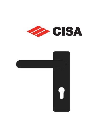 Coppia maniglie per serrature per porte tagliafuoco Cisa art. 0707016