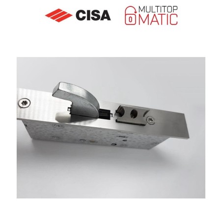 Serratura meccanica multipunto Cisa Multitop Matic entrata 35 frontale piatto serie 4A000-35