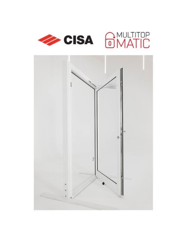 Serratura meccanica multipunto Cisa Multitop Matic entrata 35 frontale piatto serie 4A000-35