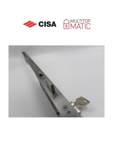 Serratura meccanica multipunto Cisa Multitop Matic entrata 40 frontale piatto serie 4A000-40