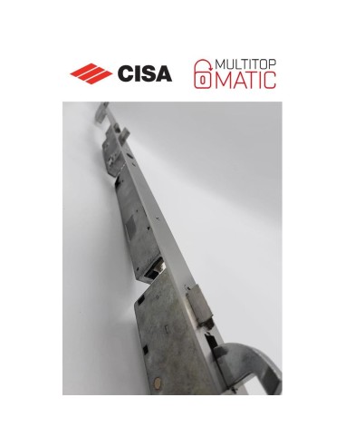 Cisa Multitop Matic multi-point mechanical lock with entry 35 front U-shaped series 4A100-35
