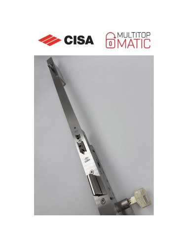 Cisa Multitop Matic multi-point mechanical lock with entry 35 front U-shaped series 4A100-35