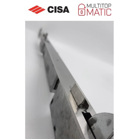 Serratura meccanica multipunto Cisa Multitop Matic entrata 40 frontale a U serie 4A100-40