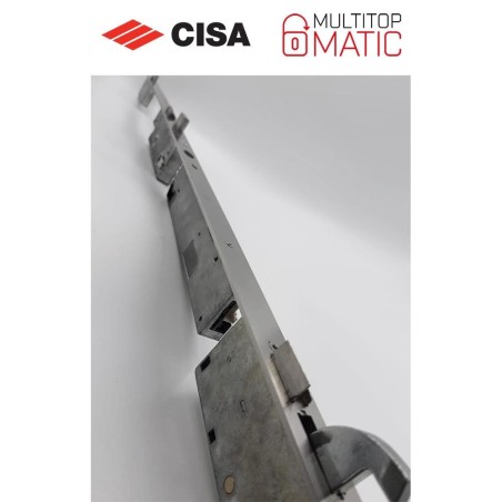 Cisa Multitop Matic multi-point mechanical lock with entry 40 front U-shaped series 4A100-40