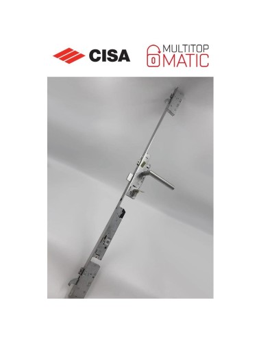 Serratura meccanica multipunto Cisa Multitop Matic entrata 40 frontale a U serie 4A100-40